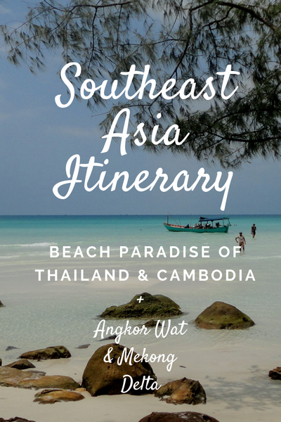 Southeastasia itinerary