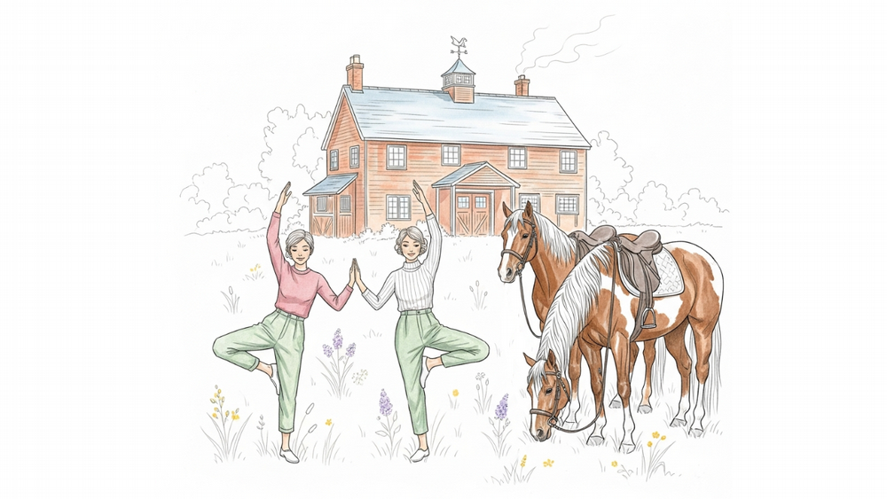 Yoga for Horseback Riders & Horses: Improve Balance, Flexibility & Connection