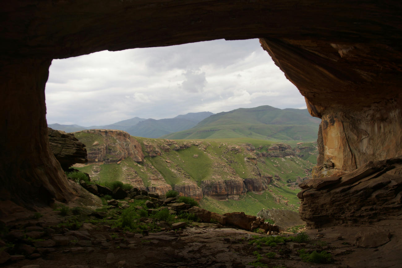 Trail Ride in Drakensberg with Khotso