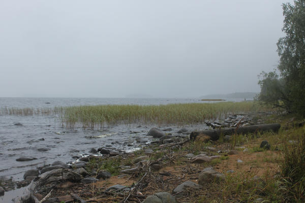 by the onega lake