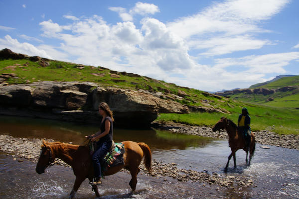 Trail Ride from South Africa to Lesotho